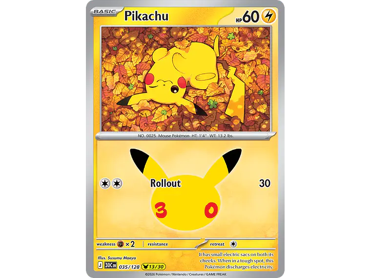 [035/128] [Pikachu] [30C] 1