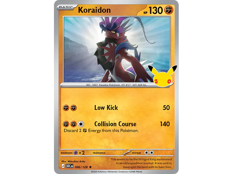 [086/128] [Koraidon] [30C] 1