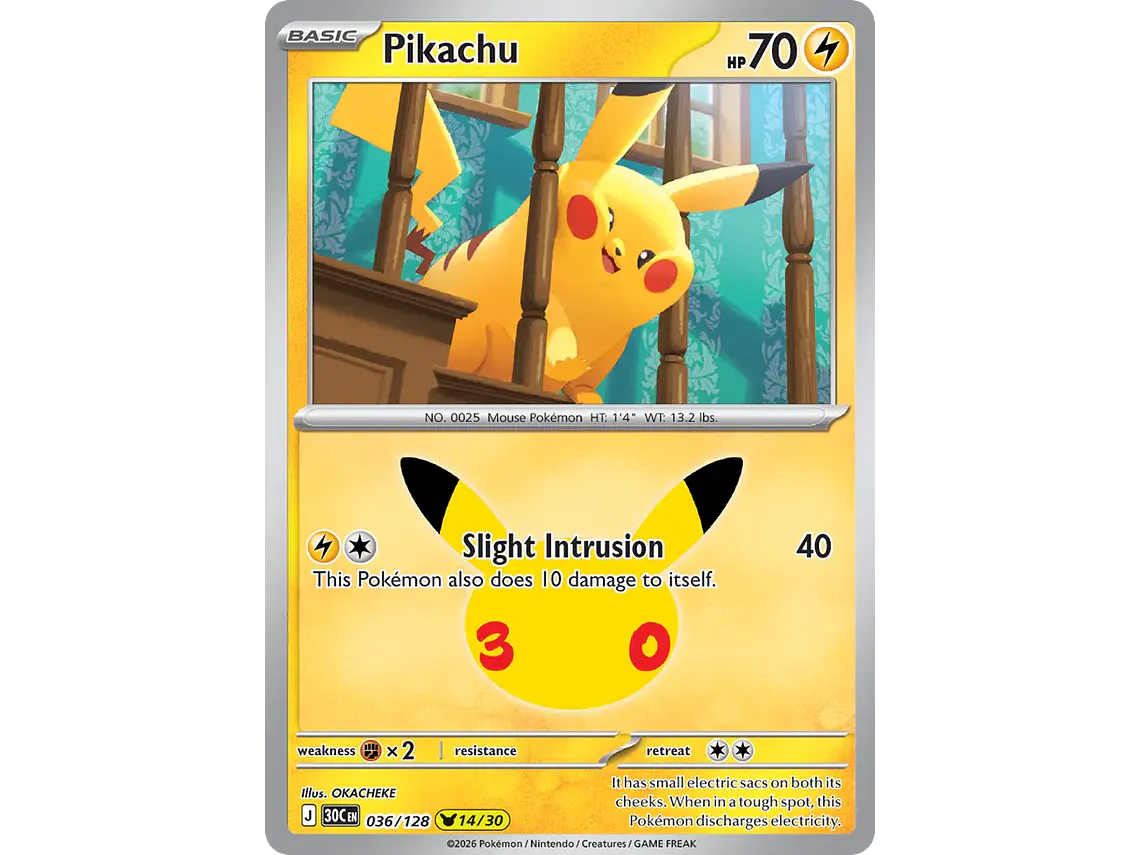 [036/128] [Pikachu] [30C] 1