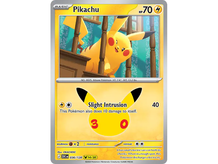 [036/128] [Pikachu] [30C] 1