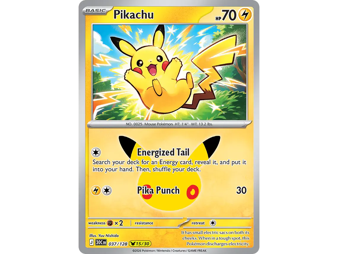 [037/128] [Pikachu] [30C] 1