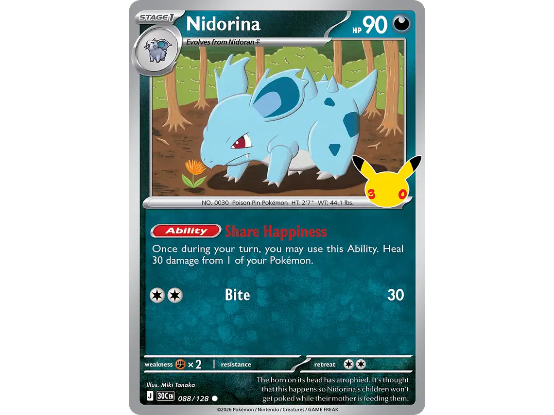 [088/128] [Nidorina] [30C] 1