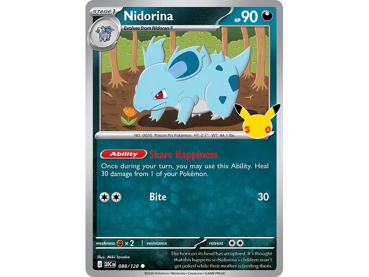 [088/128] [Nidorina] [30C] 1