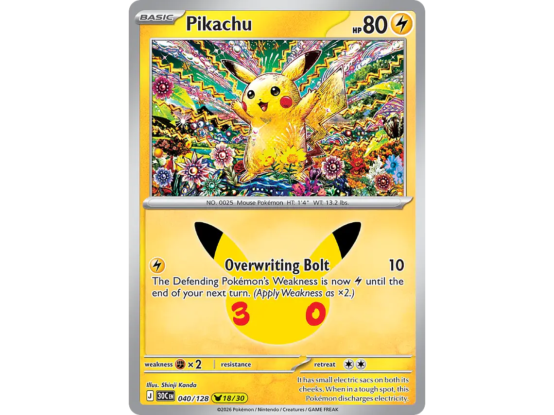 [040/128] [Pikachu] [30C] 1