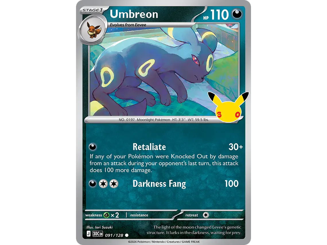 [091/128] [Umbreon] [30C] 1
