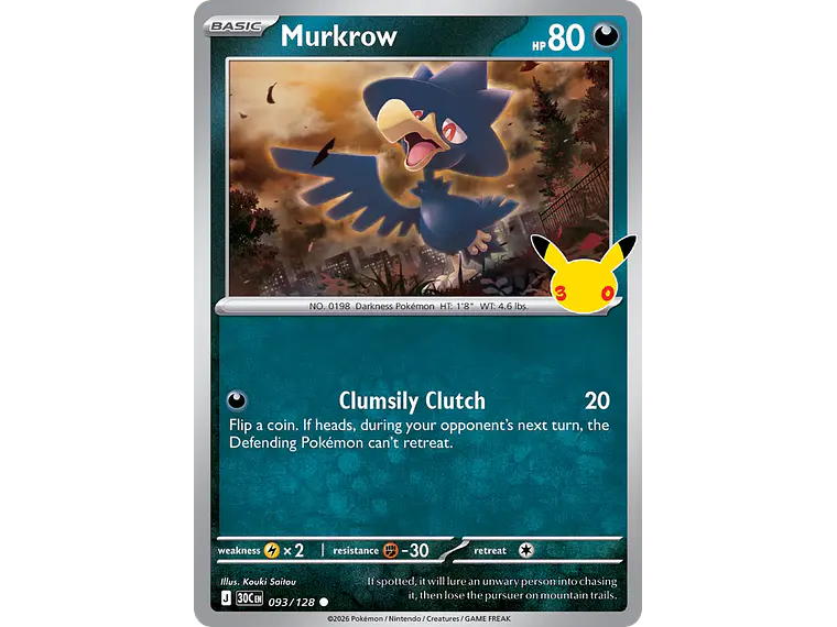 [093/128] [Murkrow] [30C] 1