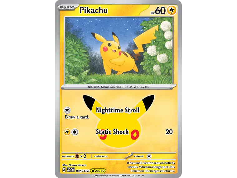 [045/128] [Pikachu] [30C] 1