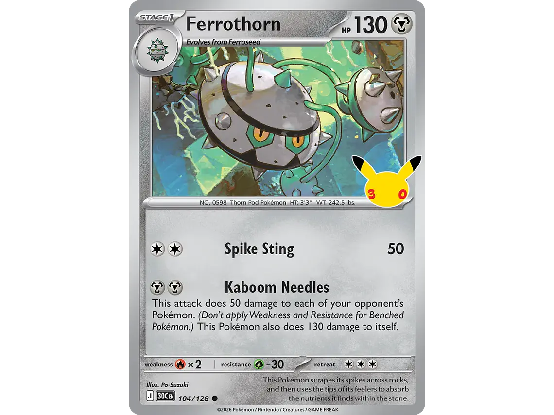 [104/128] [Ferrothorn] [30C] 1