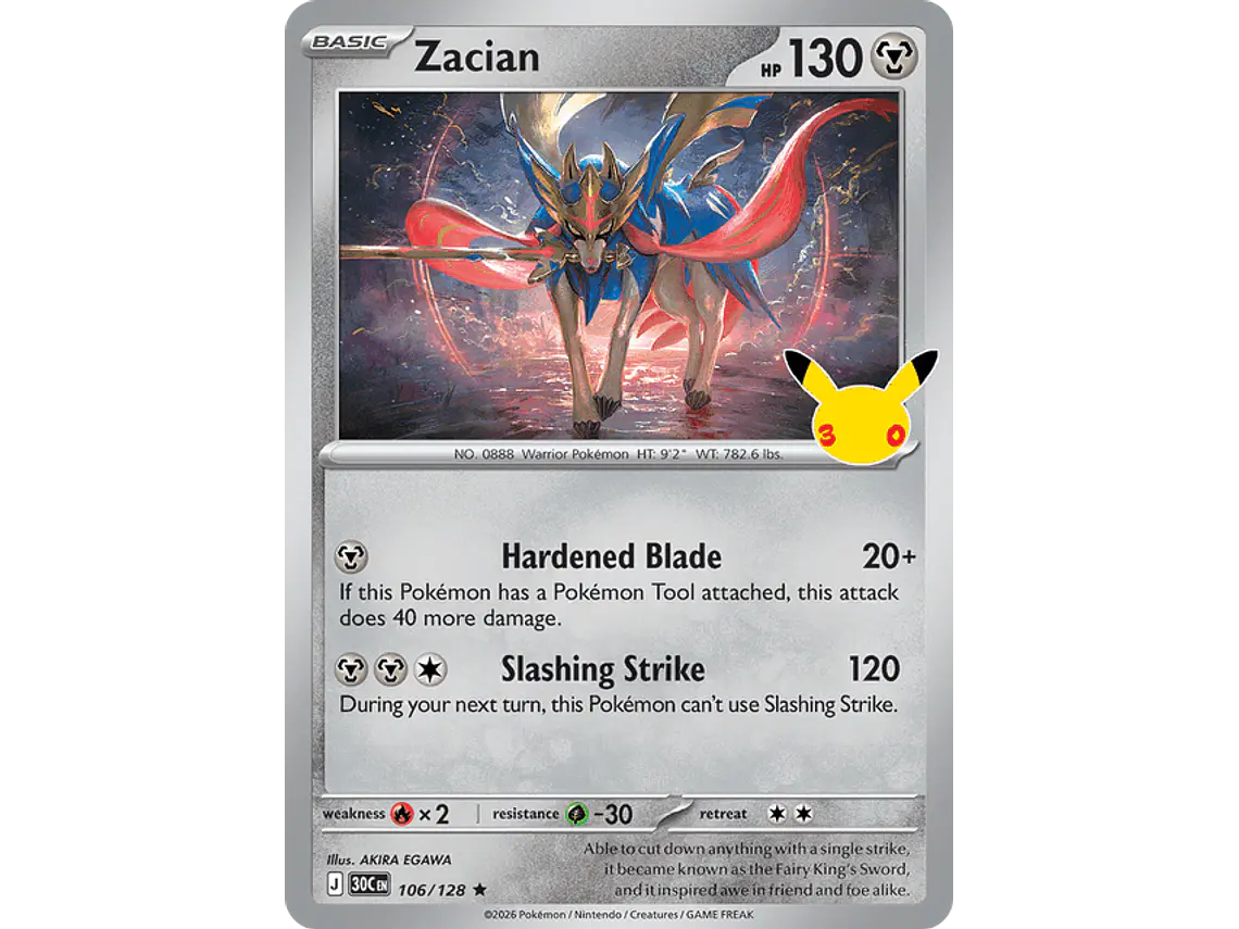 [106/128] [Zacian] [30C] 1