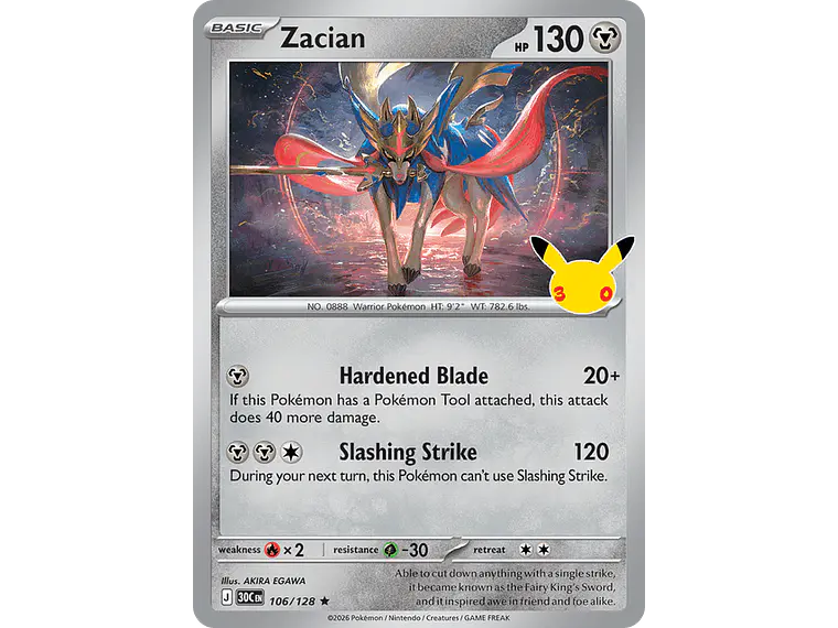 [106/128] [Zacian] [30C] 1
