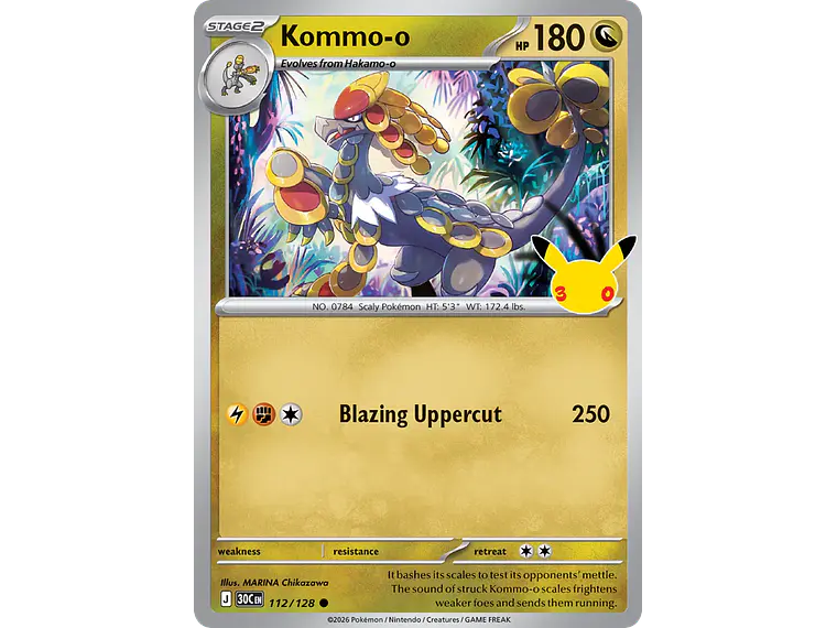 [112/128] [Kommo-o] [30C] 1