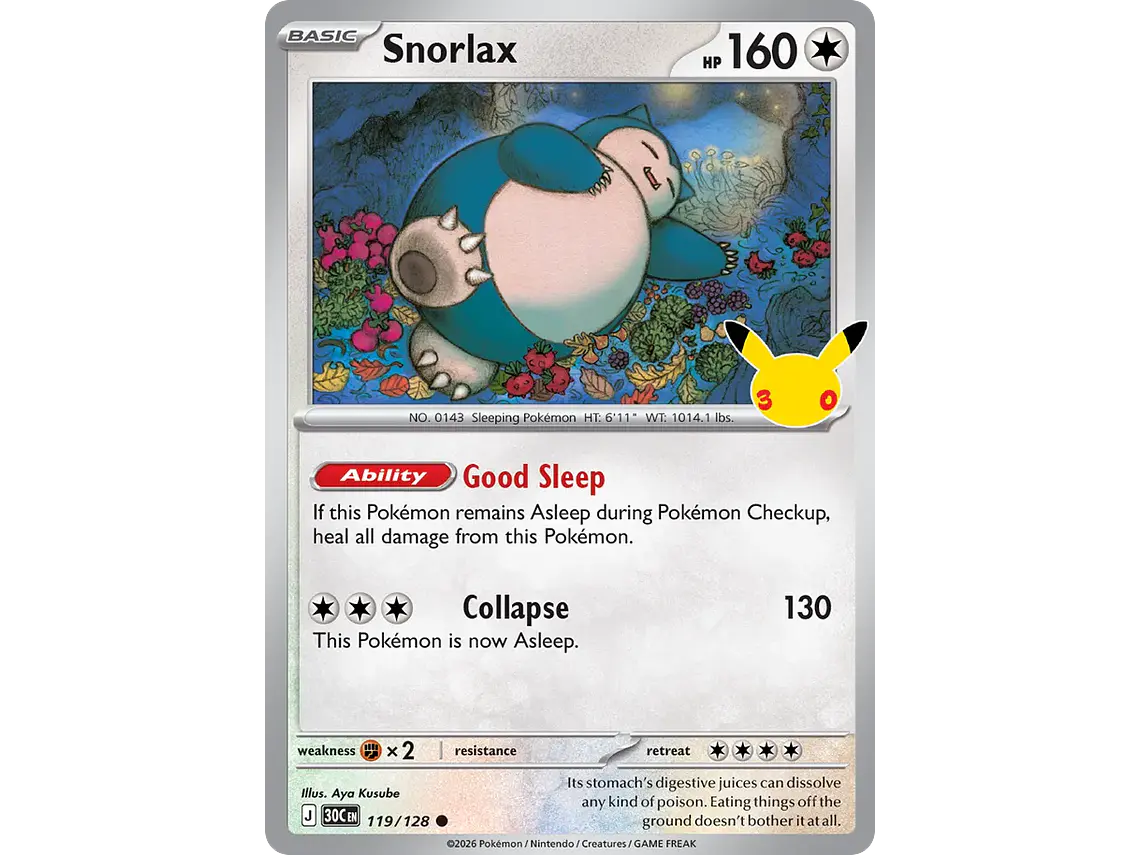 [119/128] [Snorlax] [30C] 1