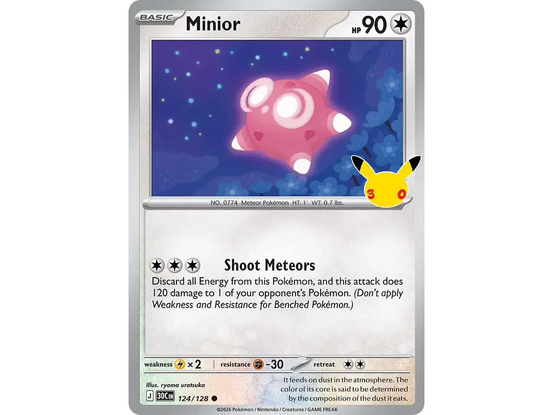 [124/128] [Minior] [30C] 1