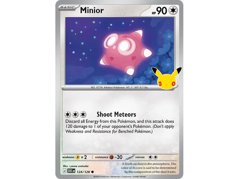 [124/128] [Minior] [30C] 1
