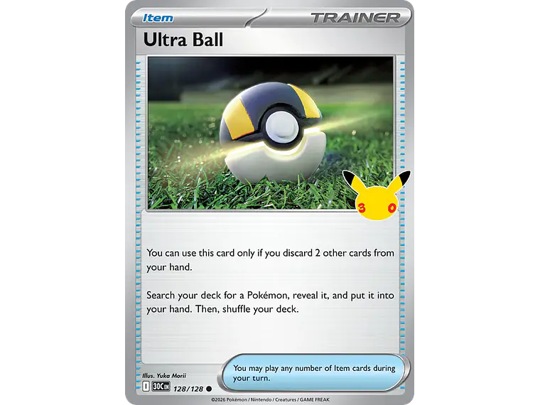 [128/128] [Ultra Ball] [30C] 1