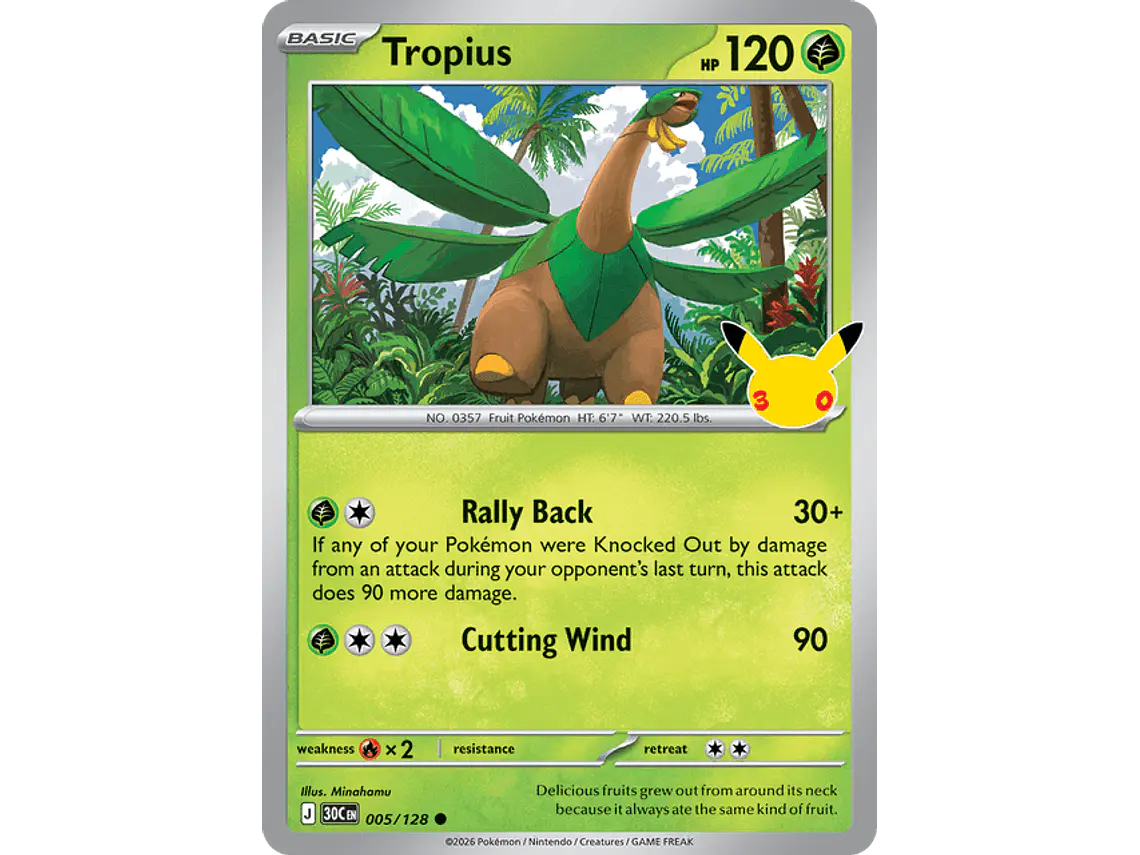 [005/128] [Tropius] [30C] 1