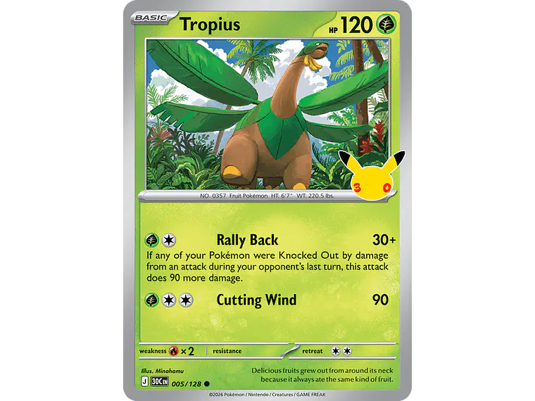[005/128] [Tropius] [30C] 1