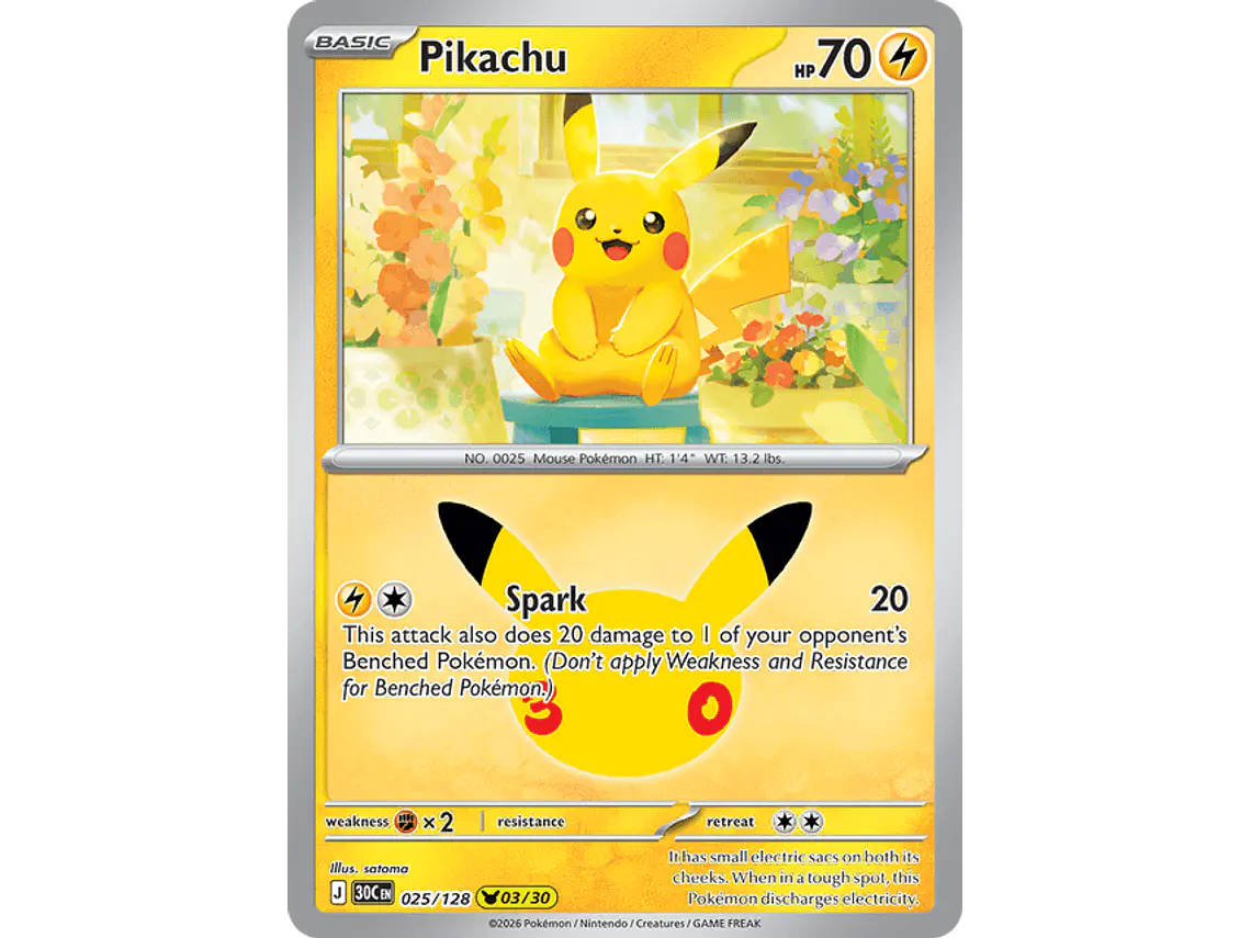 [025/128] [Pikachu] [30C] 1