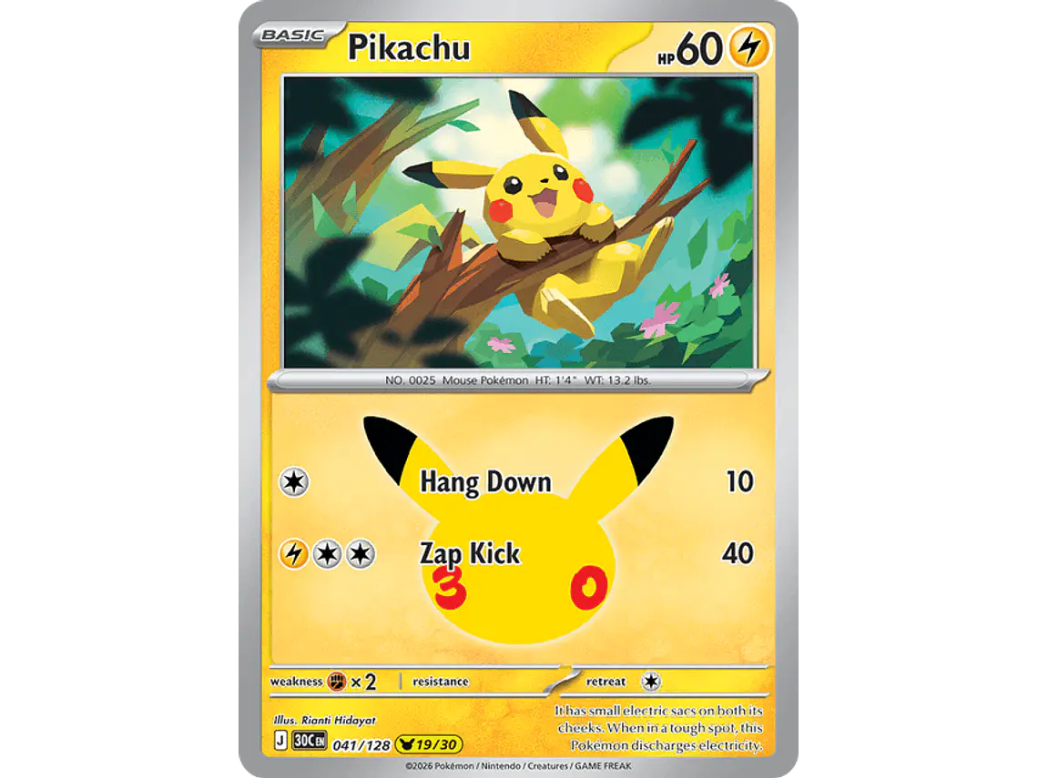 [041/128] [Pikachu] [30C] 1