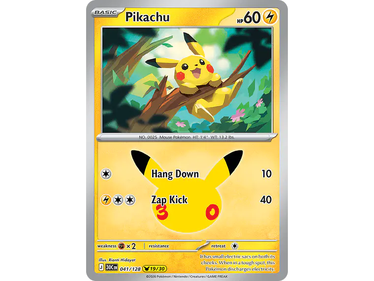 [041/128] [Pikachu] [30C] 1