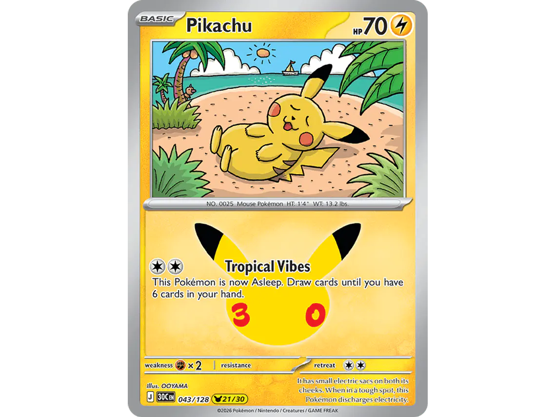 [043/128] [Pikachu] [30C] 1
