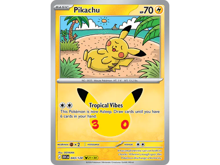 [043/128] [Pikachu] [30C] 1