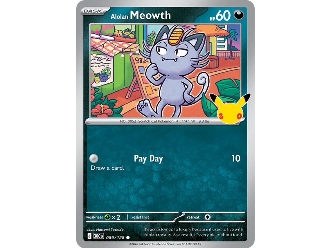 [089/128] [Alolan Meowth] [30C] 1