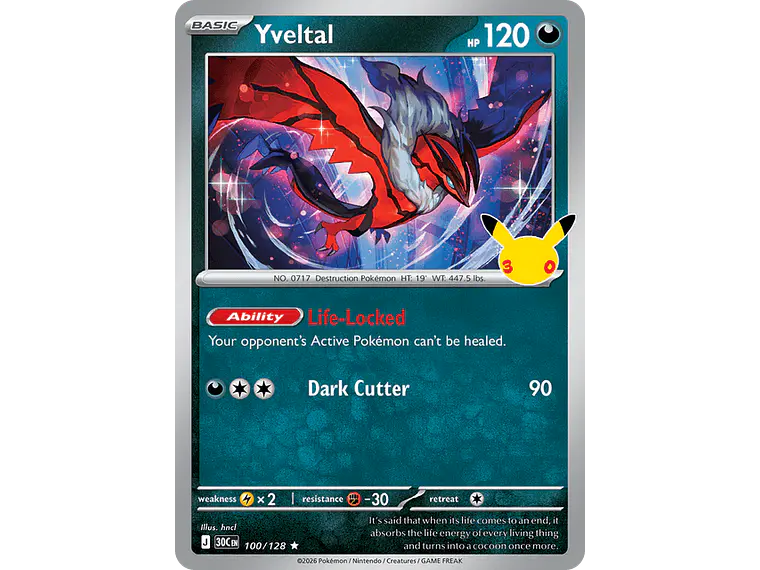 [100/128] [Yveltal] [30C] 1