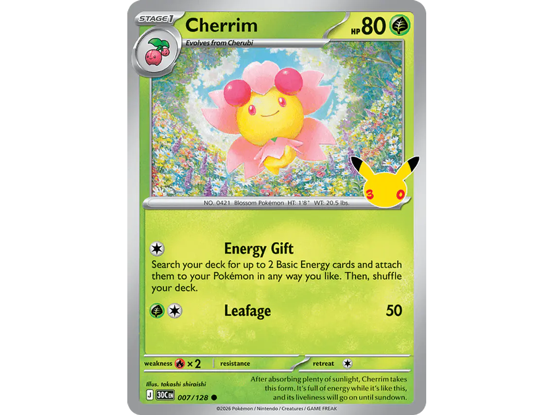 [007/128] [Cherrim] [30C] 1