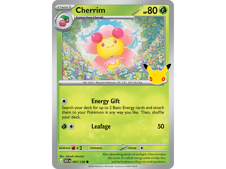 [007/128] [Cherrim] [30C] 1