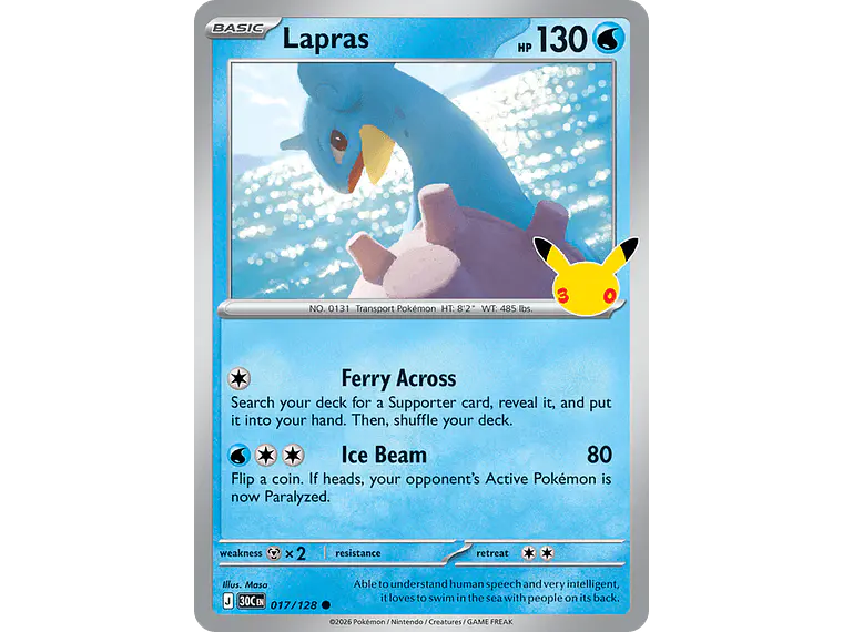[017/128] [Lapras] [30C] 1