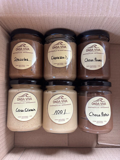 Caja Degustación – 6 Sabores (6 x 250 g)