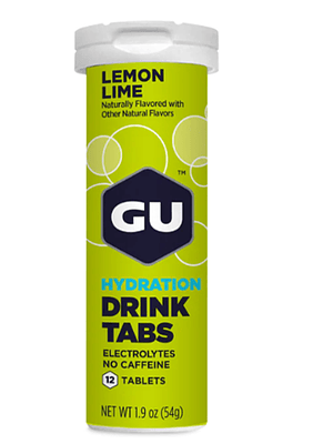GU Hydration Drink Tabs Lemon Lime 12un