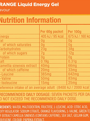 GU Liquid Energy Orange 60gr  