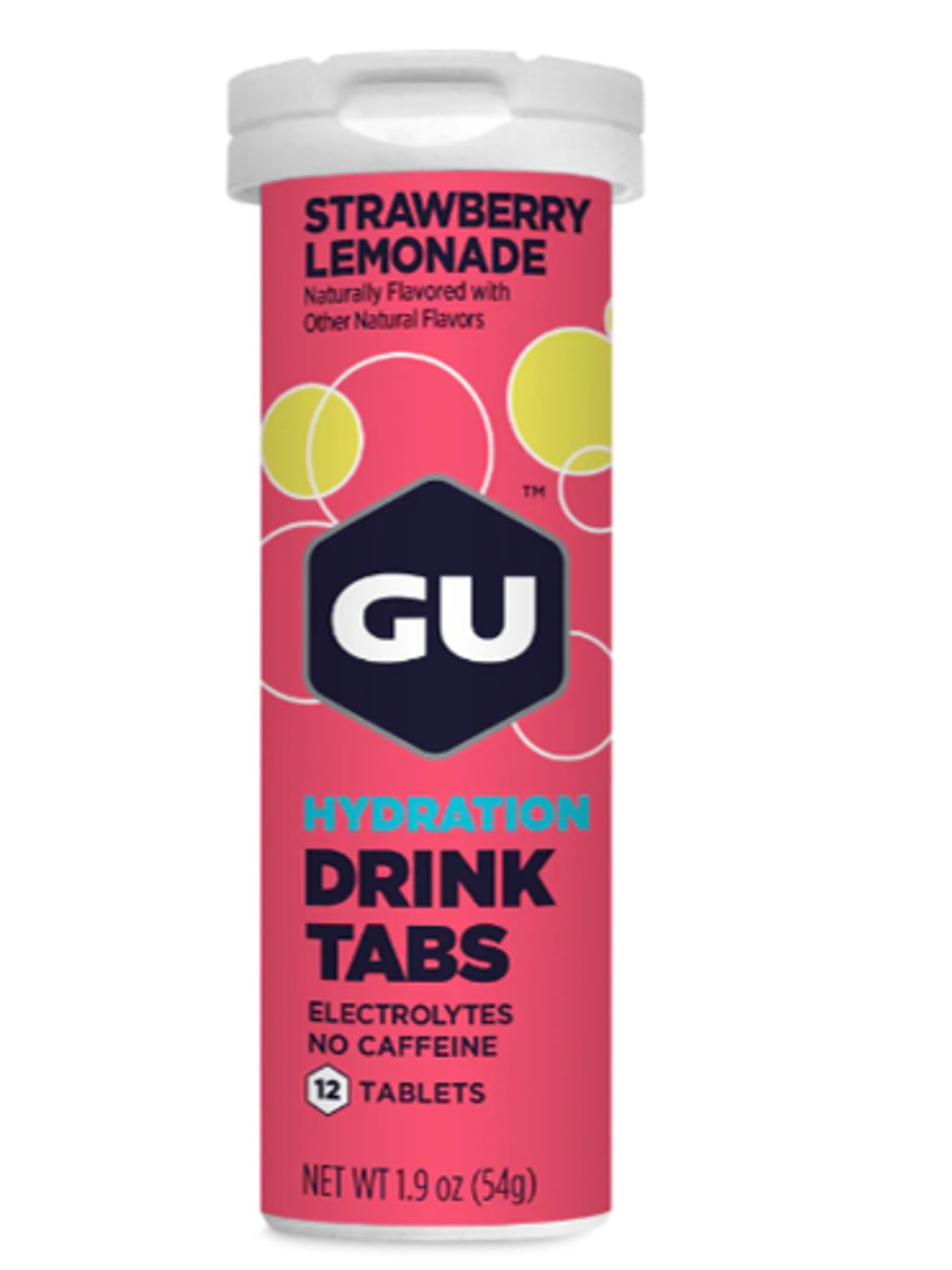 GU Hydration Drink Tabs Strawberry Lemonade 12un 1