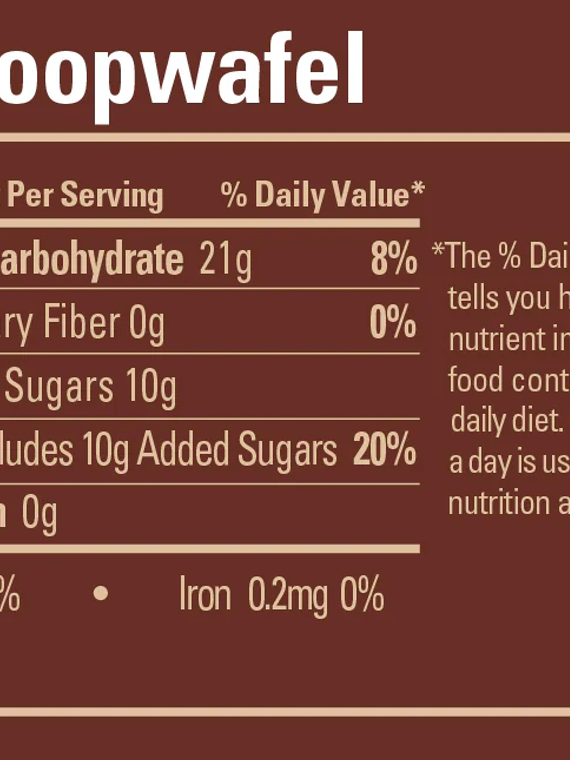 GU Energy Stroopwafel Salted Chocolate 30gr 2