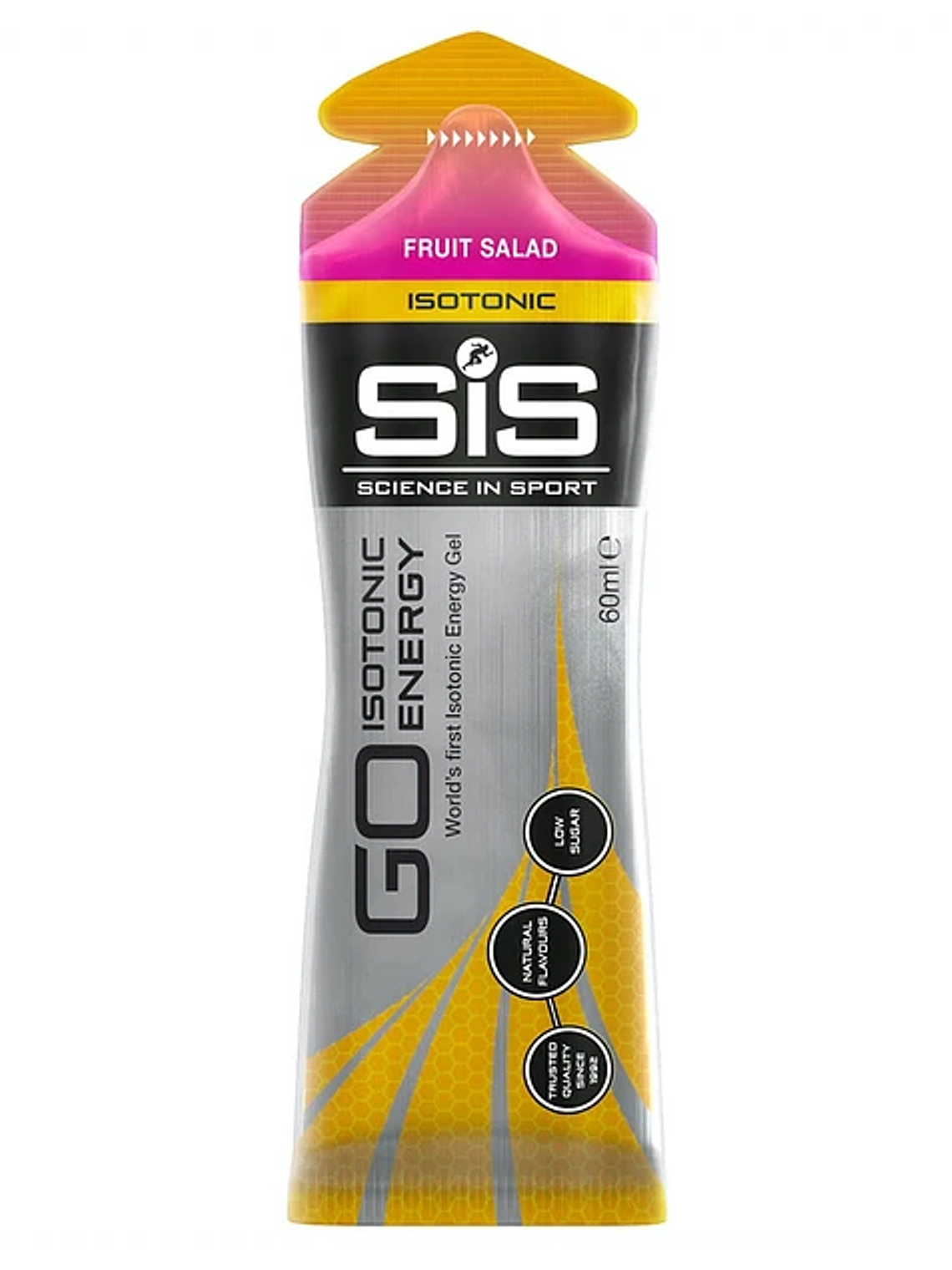 SIS Gel GO Isotonico Ensalada Fruta 60ml  1