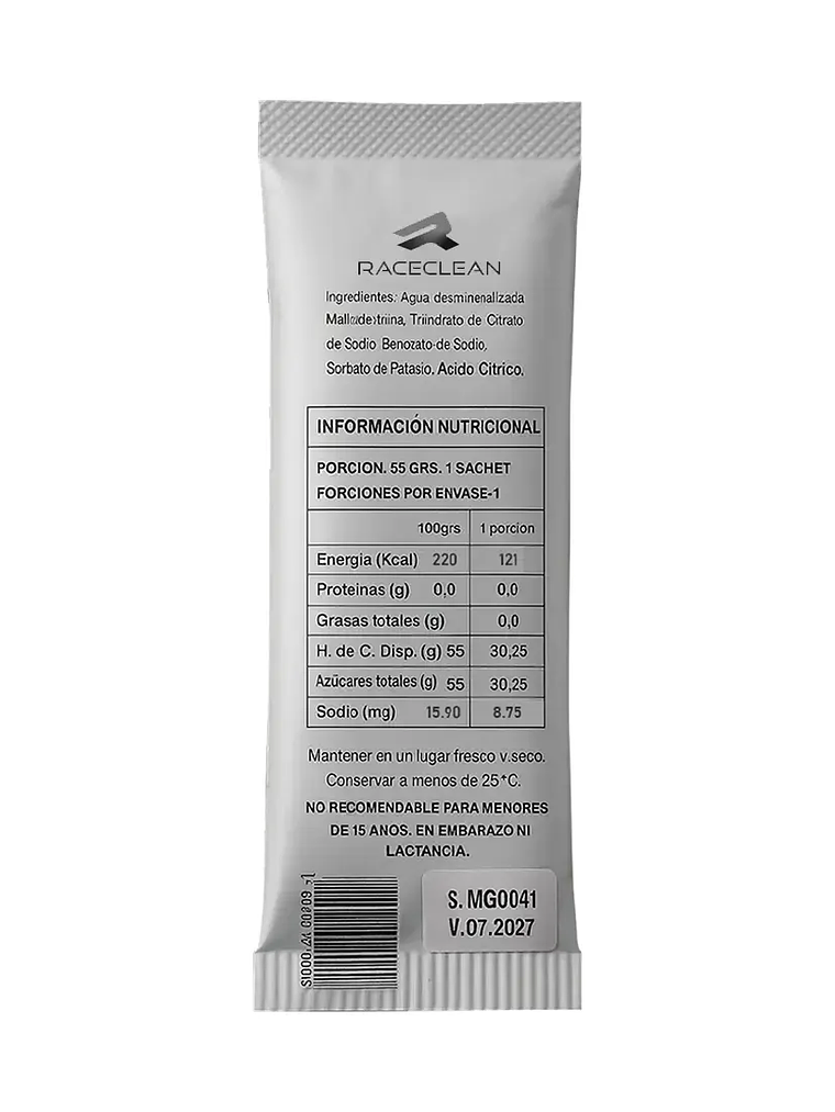 RACECLEAN Energy Gel 30.3Gr. 2