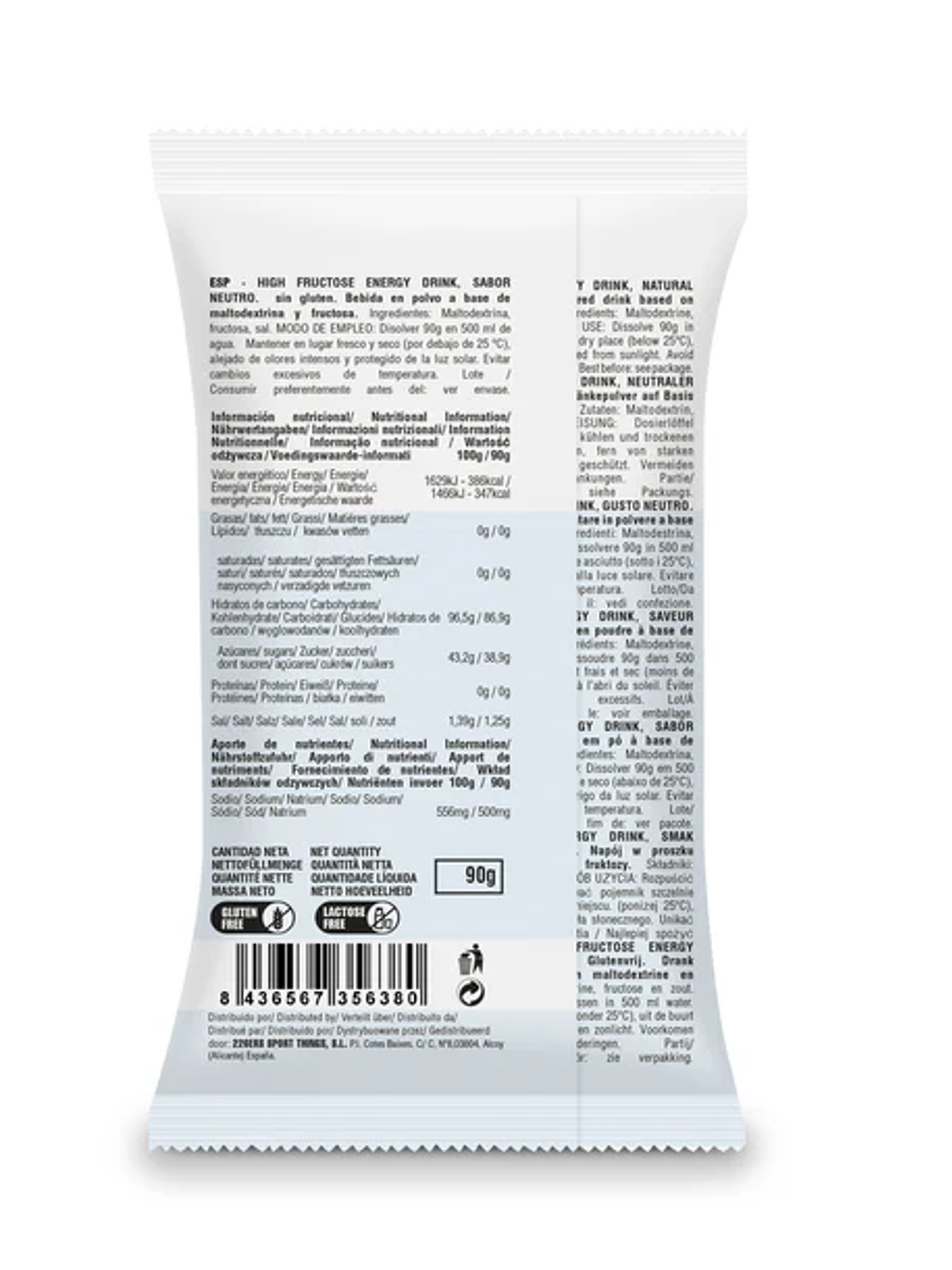 226ERS HIGH FRUCTOSE ENERGY DRINK gr 87 Carbo Neutral 2