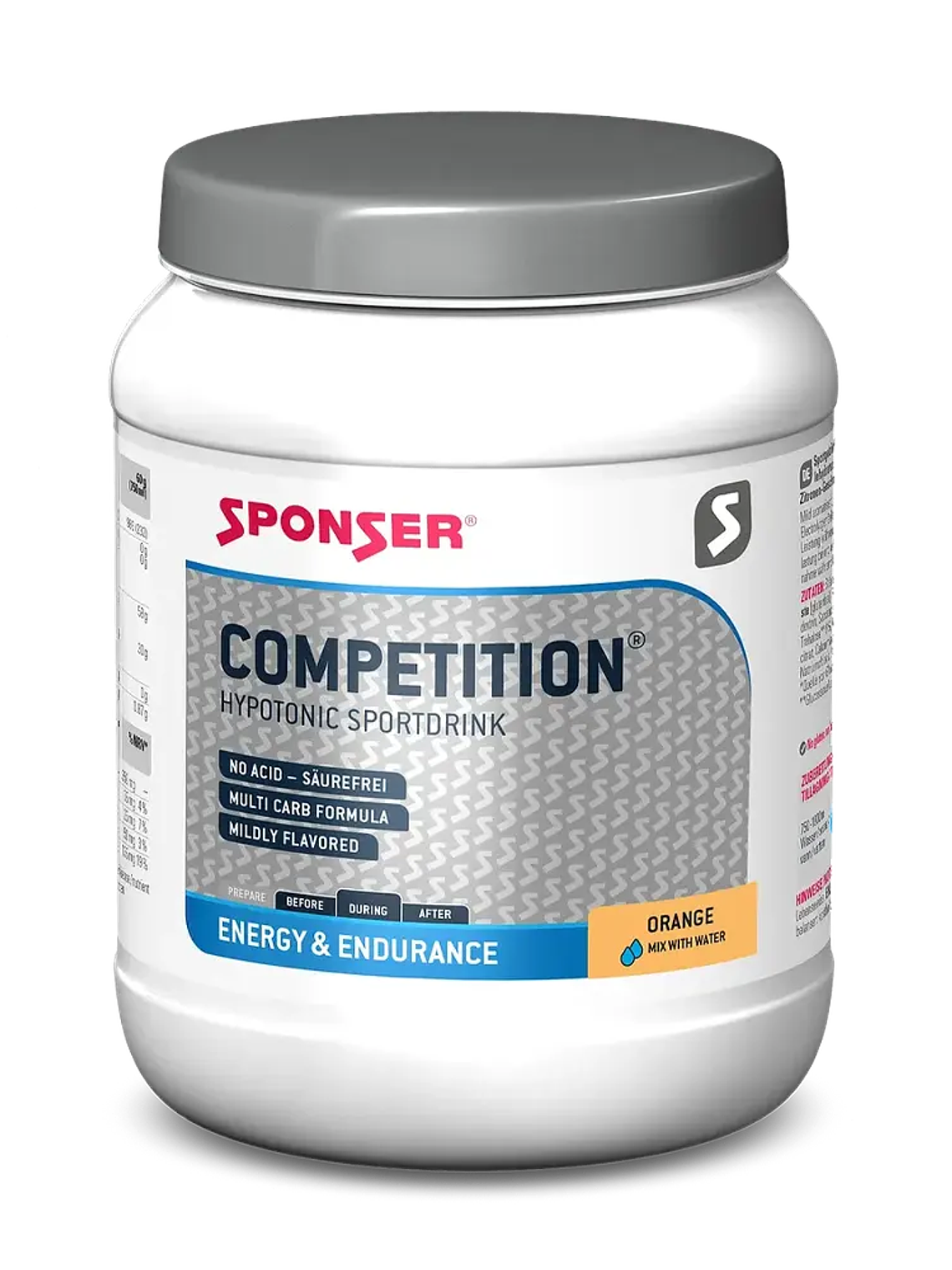 Sponser Competition Orange 1.000gr 1