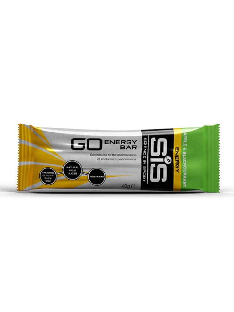 SIS Barra GO Energy Mini Manzana & Casis 40g 1