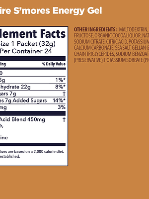 GU Energy Gel Campfire S'Mores 32gr
