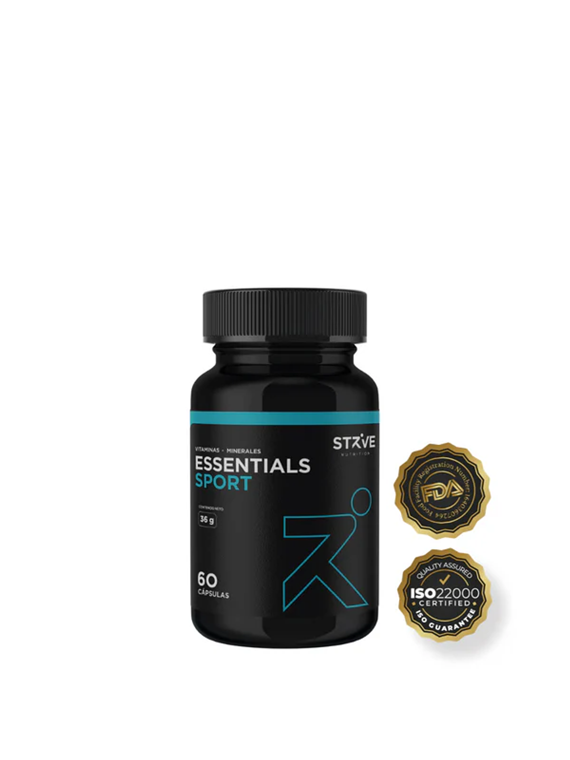 Strive Multivitamínico Sport Essentials 60 cápsulas 1