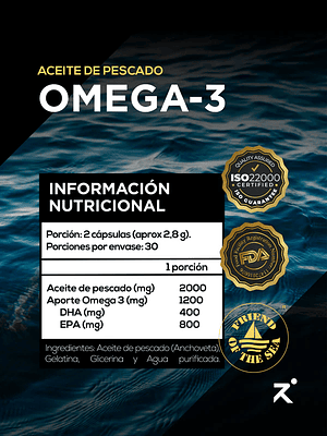 Strive Omega 3 60 cápsulas