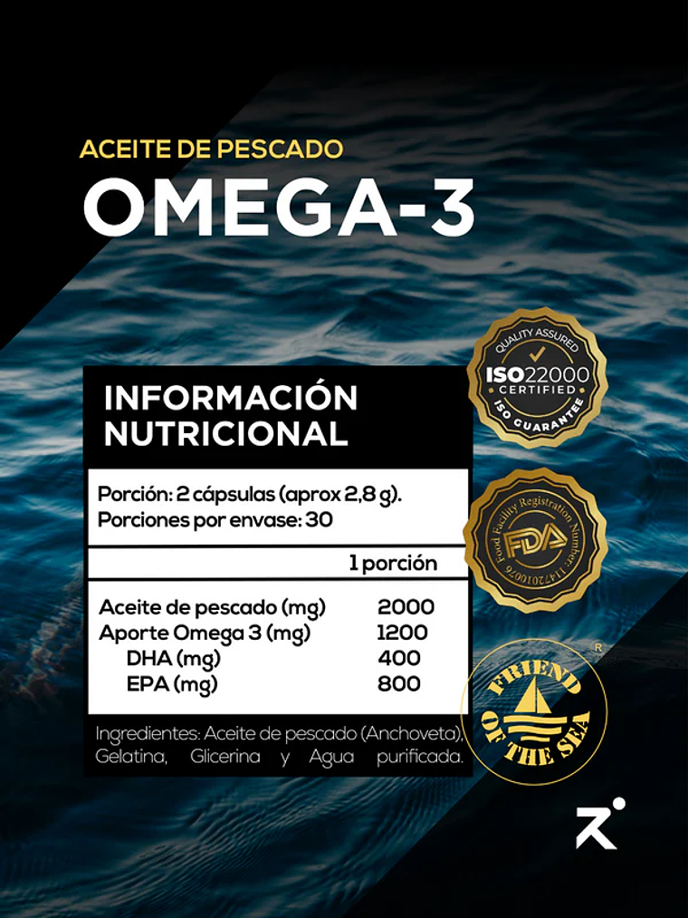 Strive Omega 3 60 cápsulas 2