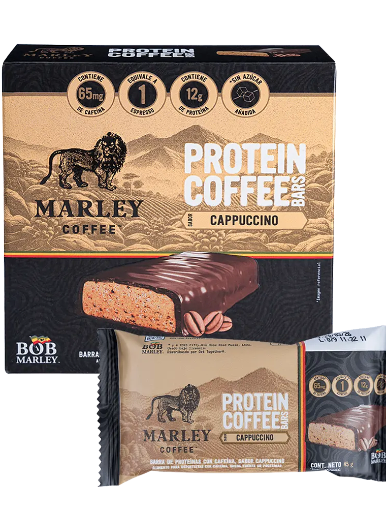 Marley Coffee Protein Bar (4un) - Cappuccino  1