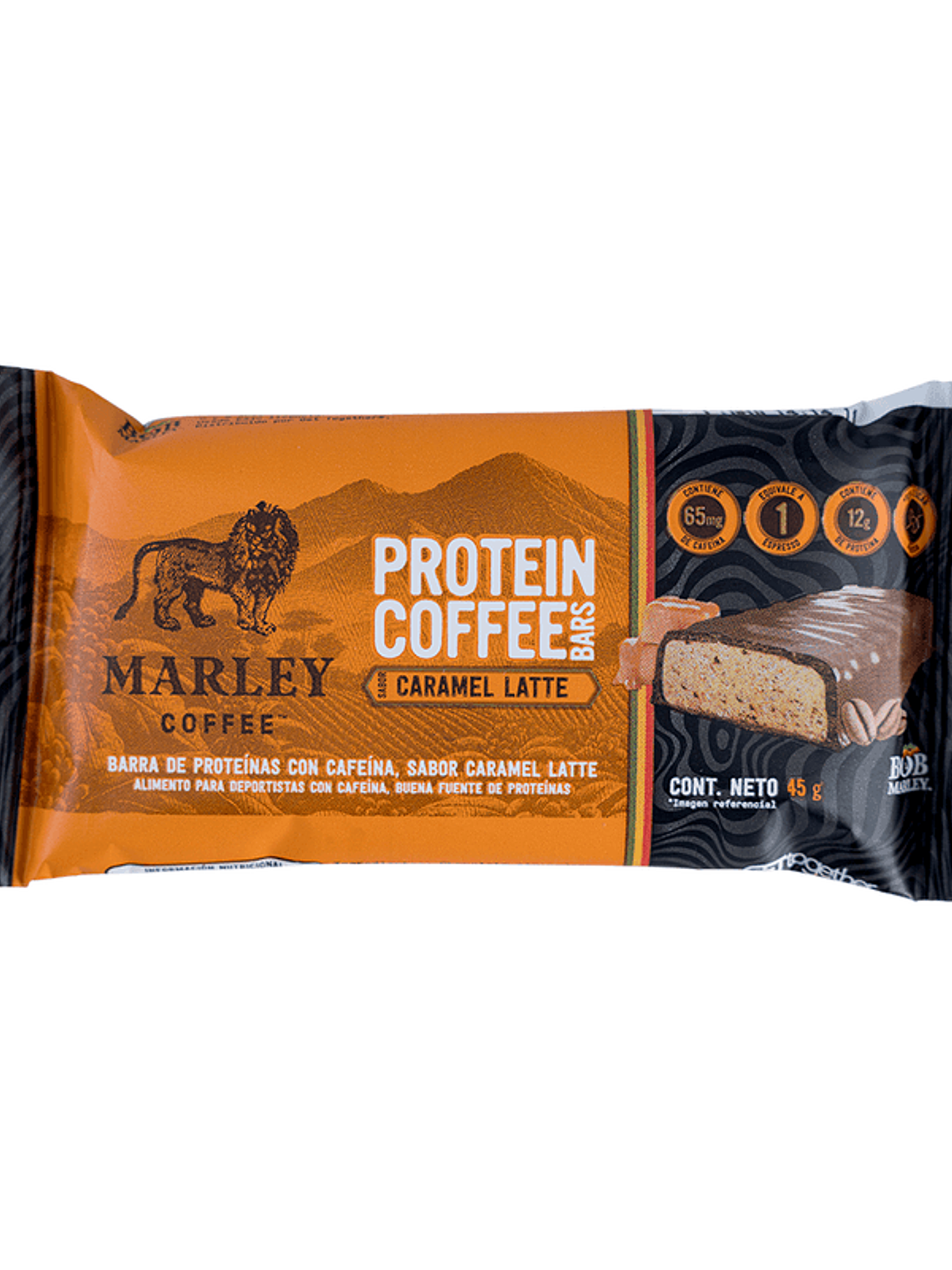 Marley Coffee Protein Bar (4un) - Caramel Latte 4