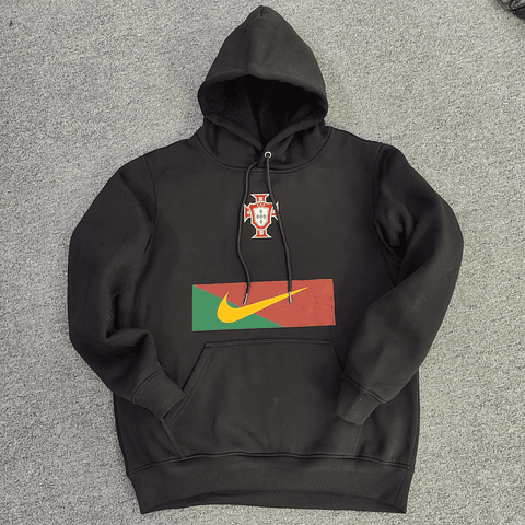 Hoodie Portugal Preta