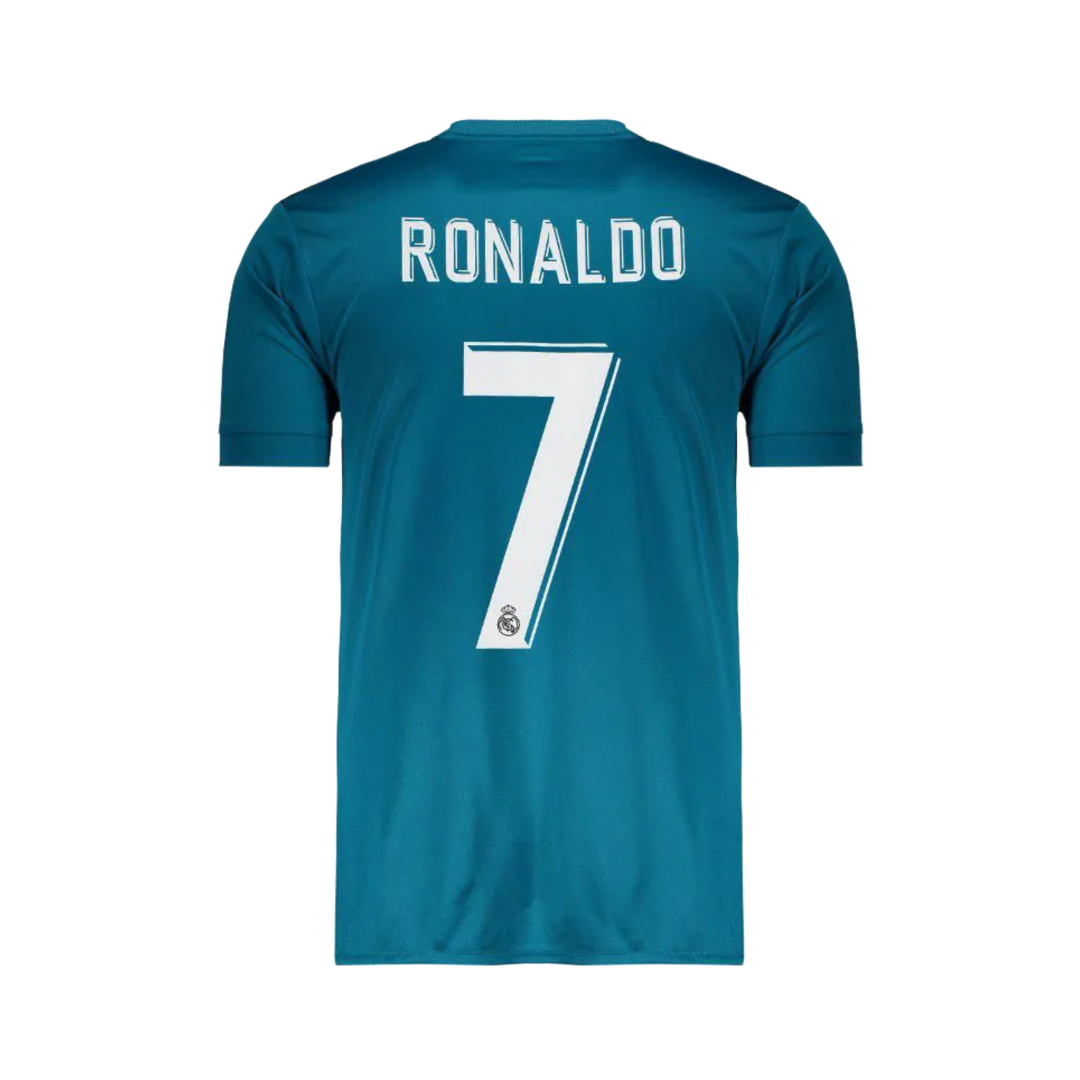 3ª camisola Real Madrid 2017/2018 - Ronaldo 7 - Versão adepto 3