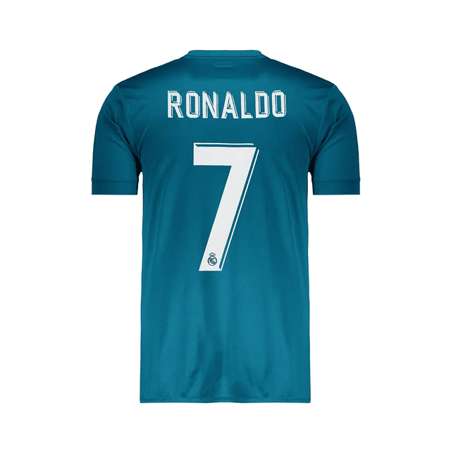 3ª camisola Real Madrid 2017/2018 - Ronaldo 7 - Versão adepto